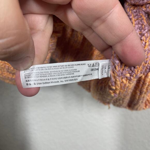 Intimately Free People Medium Here All Day Cotton Sweater Crop Tank Top Orange - Picture 8 of 10